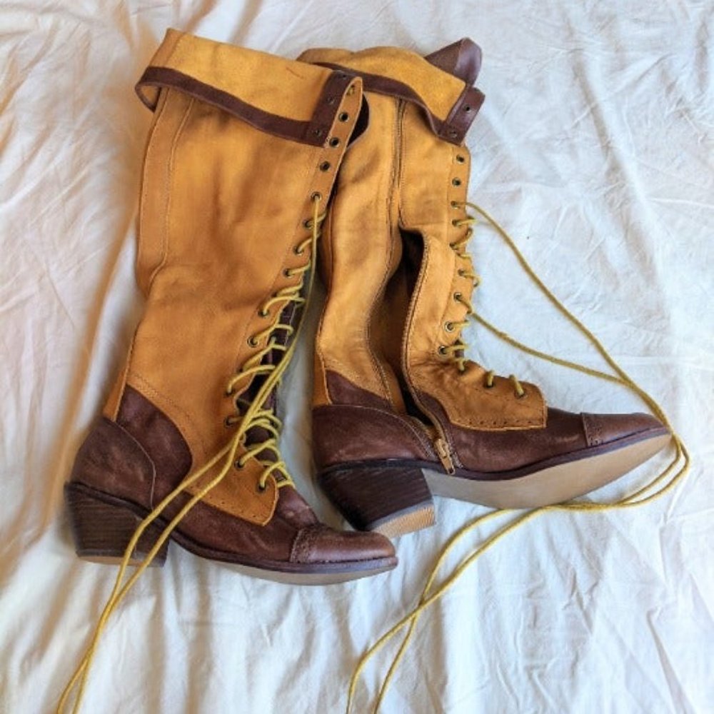 FP x Jeffrey Campbell Joe Two Tone Boot - Picture 12 of 12